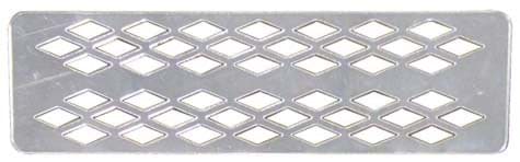 Picture of Grille with diamond pattern