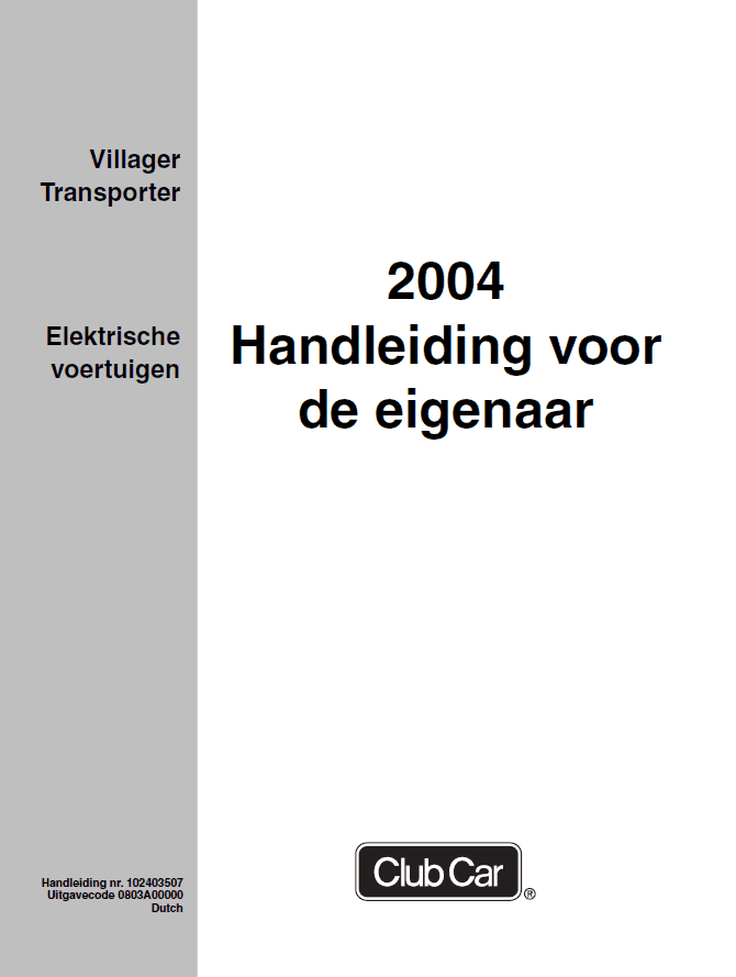 Picture of 2004 - Club Car - OM - All elec/utility - NL